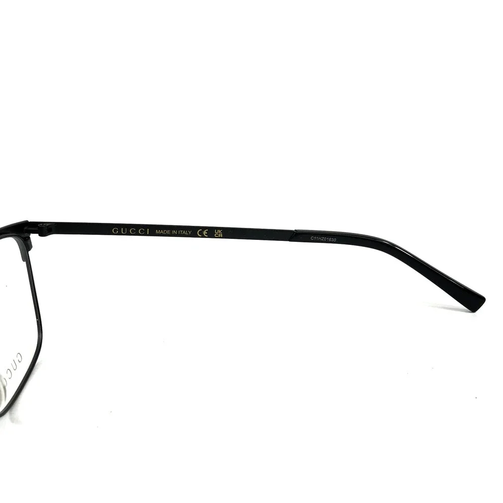 Gucci Eyeglasses Frames GG2135O 006 Matte Black Square Full Rim 56-18-155